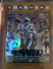 Philip Rivers [Gold Refractor] #TC158