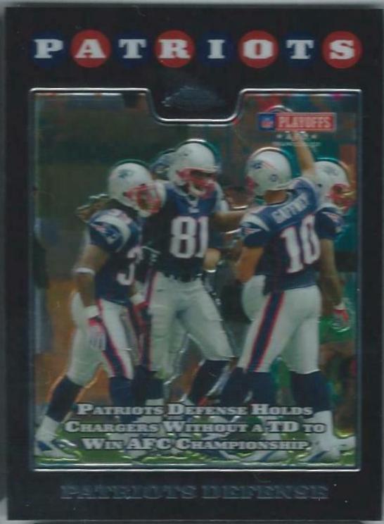 Patriots Defense #TC155