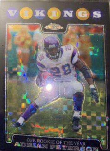Adrian Peterson [Xfractor] #TC164