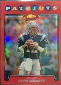 Tom Brady [Red Refractor] #TC163