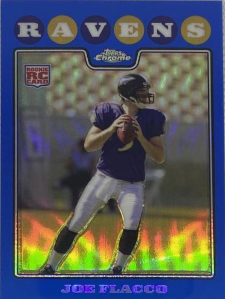 Joe Flacco [Blue Refractor] #TC170