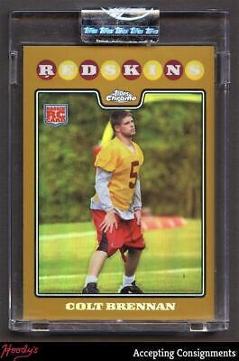 Colt Brennan [Gold Refractor] #TC172