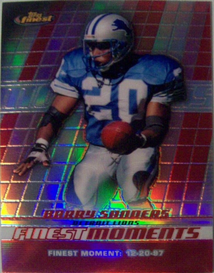 Barry Sanders [Refractor] #FM-BS