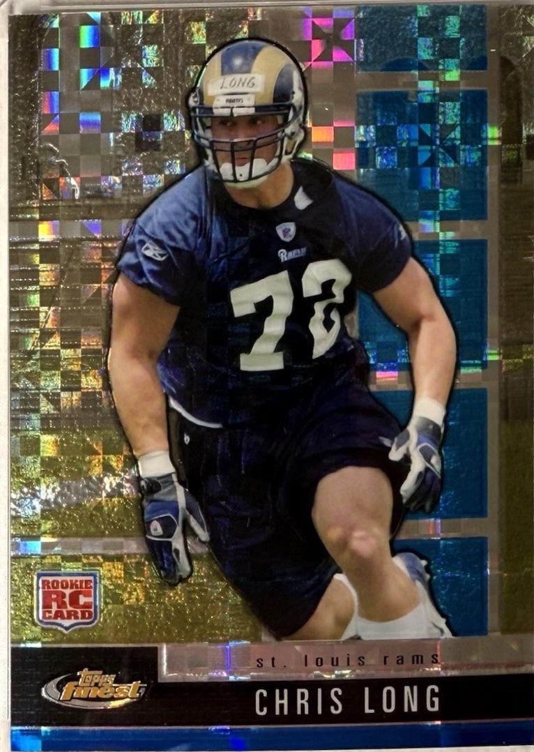 Chris Long [Blue Xfractor] #145