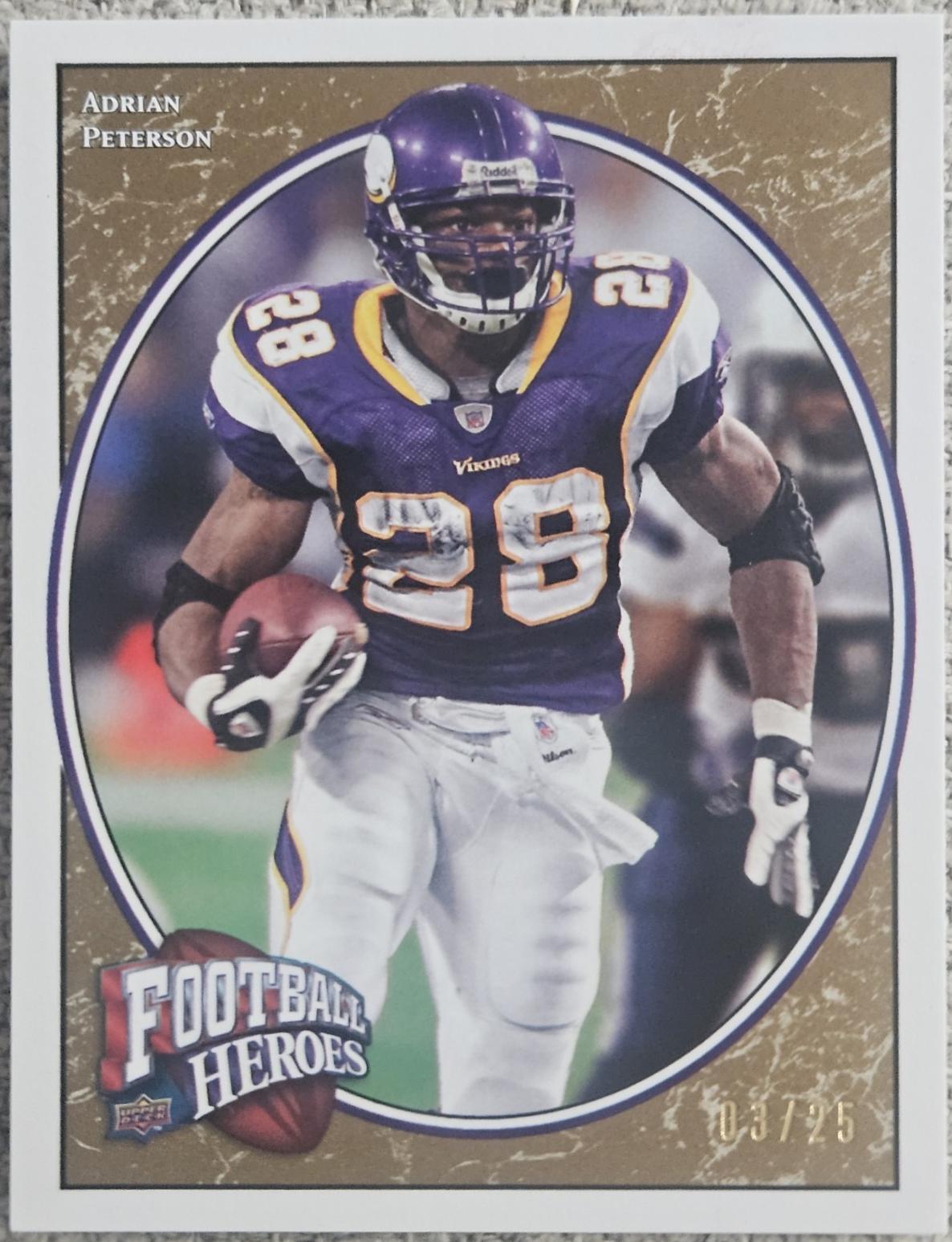 Adrian Peterson [Jersey Gold] #2