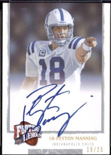 Peyton Manning [Autograph Gold] #77