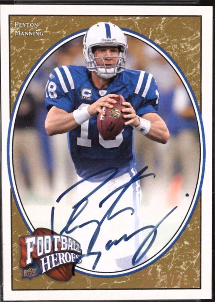 Peyton Manning [Autograph Gold] #78