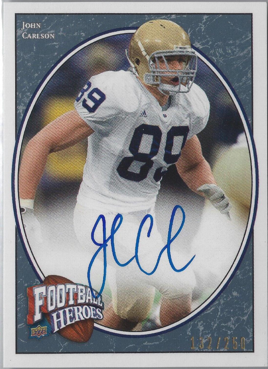 John Carlson [Autograph Platinum] #160
