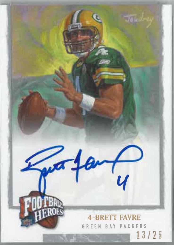 Brett Favre [Autograph Gold] #5