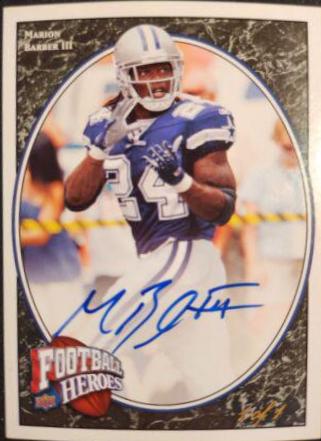 Marion Barber III [Autograph Gold] #62