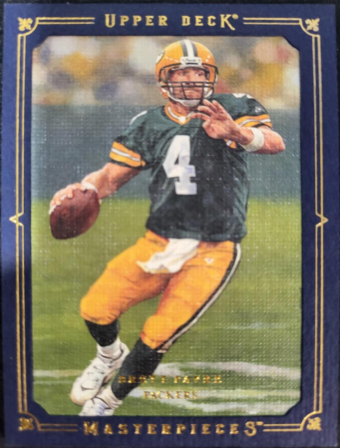 Brett Favre [Framed Blue 50] #10