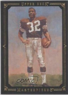 Jim Brown [Framed Black] #43