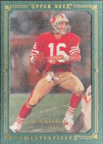 Joe Montana [Framed Green 75] #46
