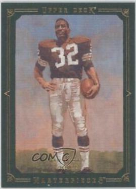 Jim Brown [Framed Green 75] #43