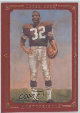 Jim Brown [Framed Red 199] #43