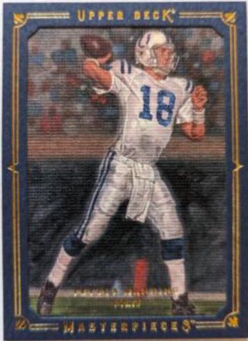 Peyton Manning [Framed Blue 50] #68