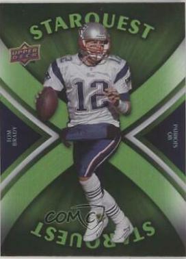Tom Brady [Rainbow Green] #SQ29