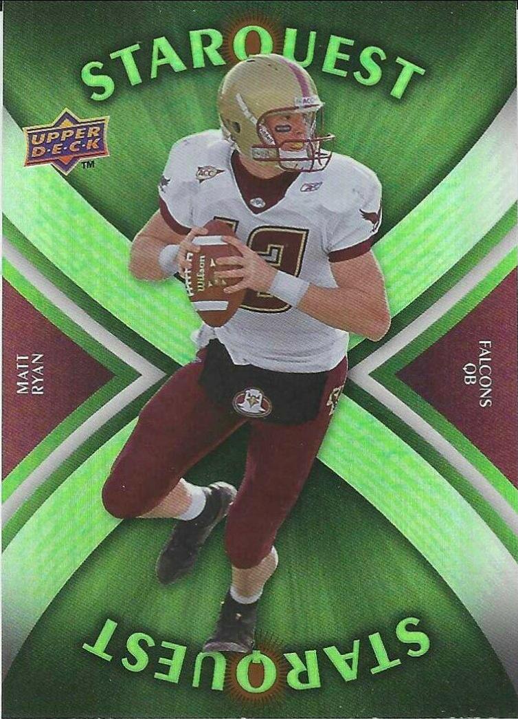 Matt Ryan [Rainbow Green] #SQ22