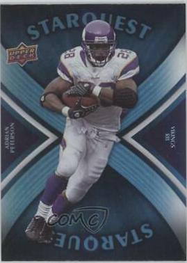 Adrian Peterson [Rainbow Blue] #SQ1