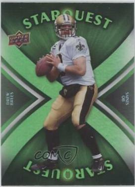 Drew Brees [Rainbow Green] #SQ10