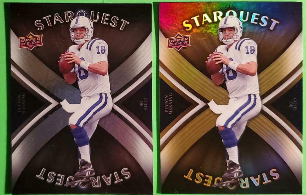 Peyton Manning [Rainbow Gold] #SQ25