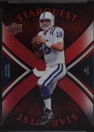 Peyton Manning [Rainbow Red] #SQ25