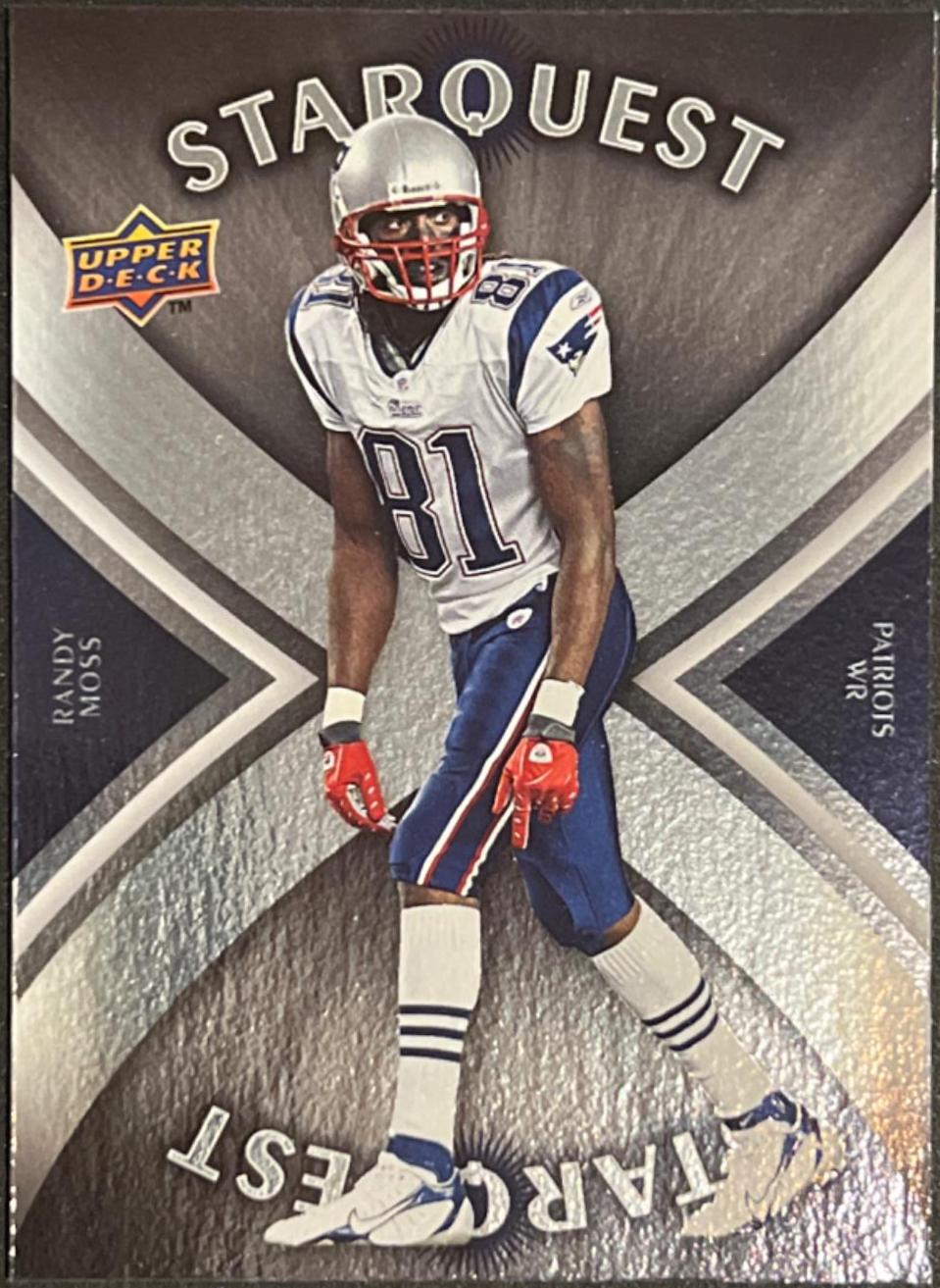 Randy Moss [Silver First Edition] #SQ26