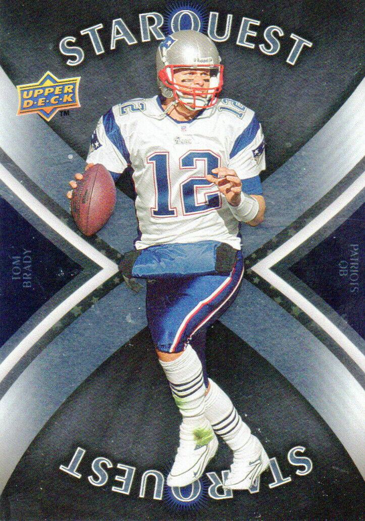 Tom Brady [Rainbow Black] #SQ29
