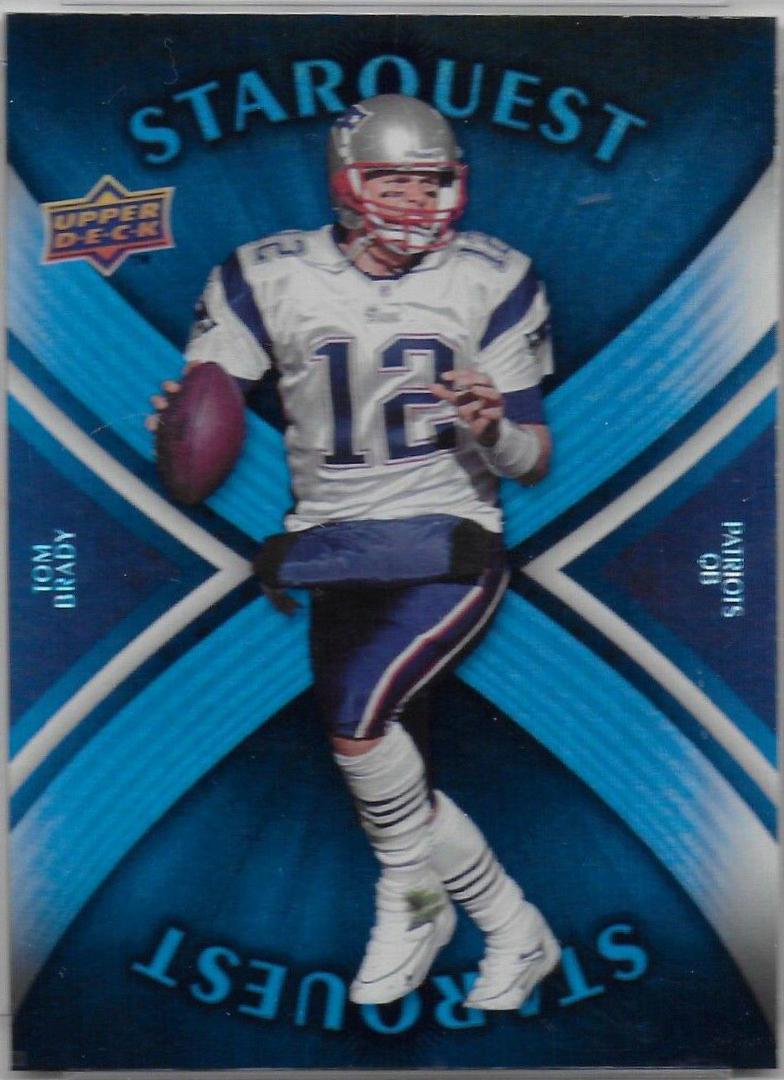 Tom Brady [Rainbow Blue] #SQ29
