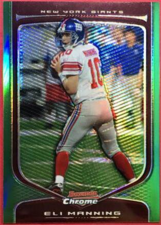 Eli Manning [Green Refractor] #3