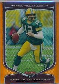 Aaron Rodgers [Orange Refractor] #6