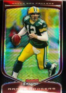Aaron Rodgers [Green Refractor] #6