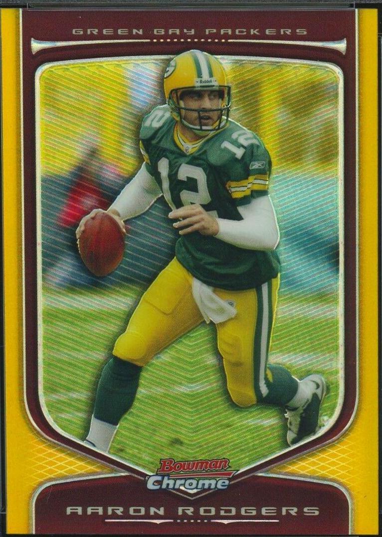 Aaron Rodgers [Gold Refractor] #6