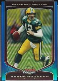 Aaron Rodgers [Blue Refractor] #6