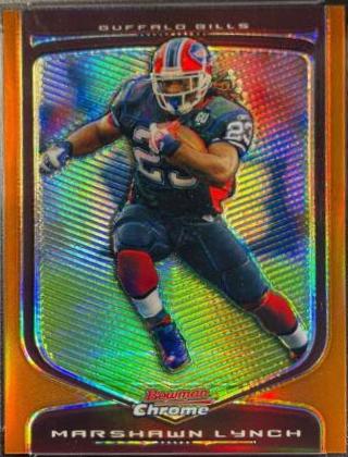 Marshawn Lynch [Orange Refractor] #44