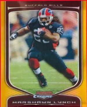 Marshawn Lynch [Gold Refractor] #44