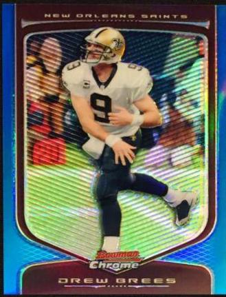 Drew Brees [Blue Refractor] #1