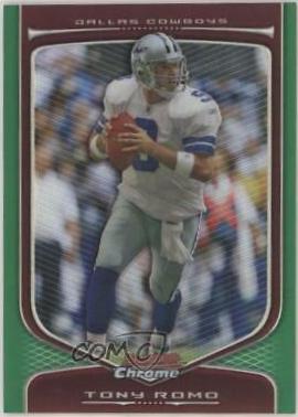 Tony Romo [Green Refractor] #4