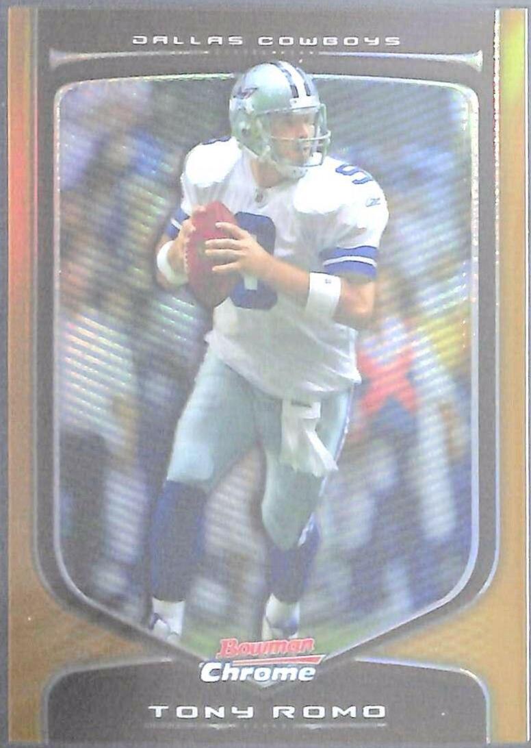 Tony Romo [Gold Refractor] #4