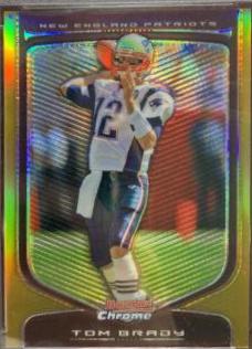 Tom Brady [Gold Refractor] #10