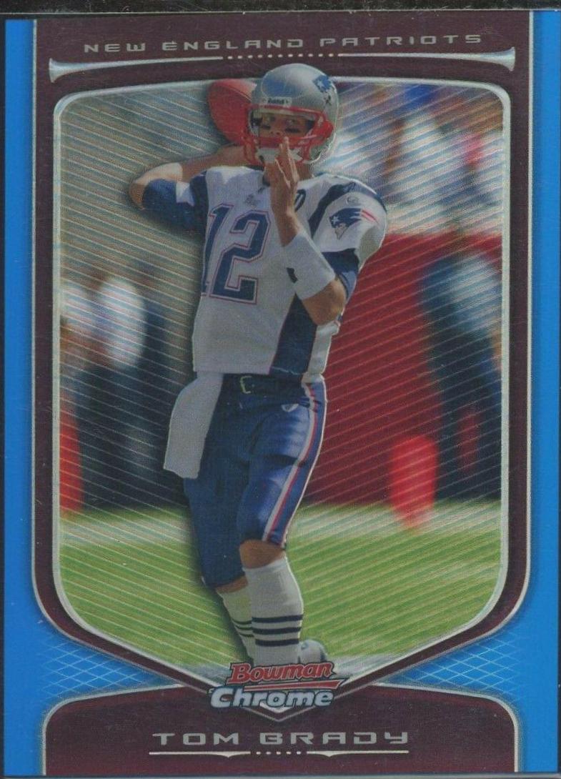 Tom Brady [Blue Refractor] #10