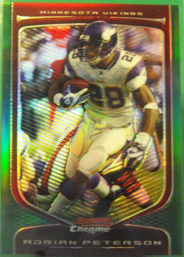 Adrian Peterson [Green Refractor] #30