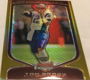 Tom Brady [Orange Refractor] #10
