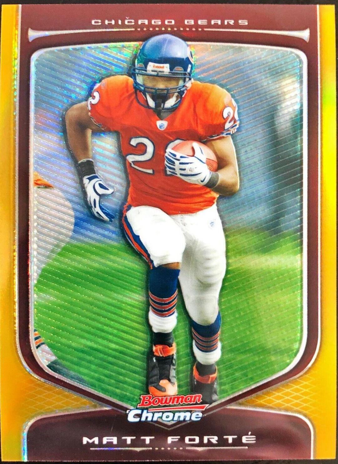 Matt Forte [Gold Refractor] #39