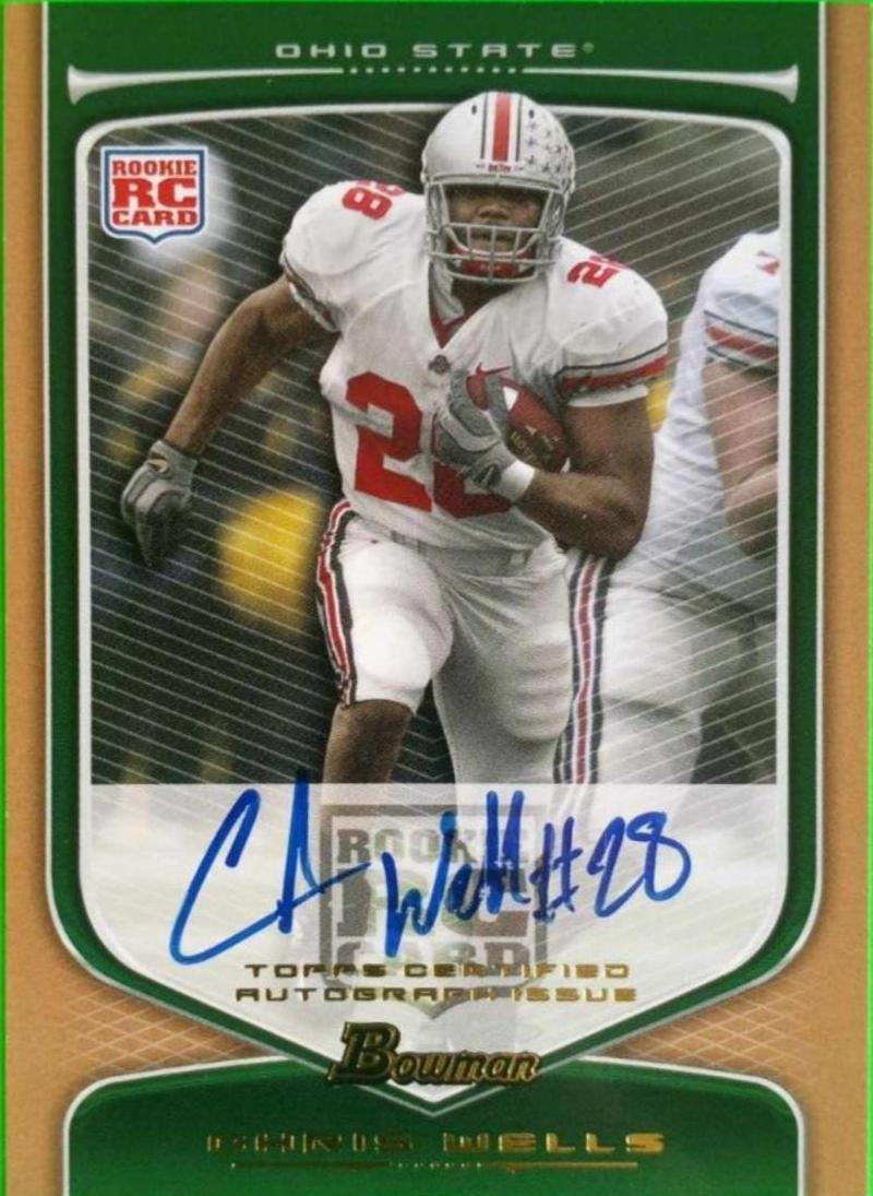 Chris Wells [Autograph] #121