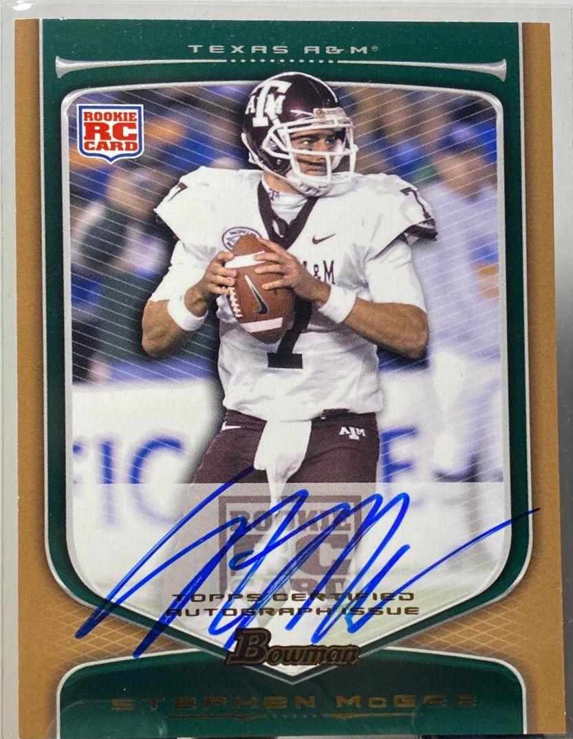 Stephen McGee [Autograph] #201
