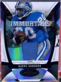 Barry Sanders [Jersey Mirror Blue] #201