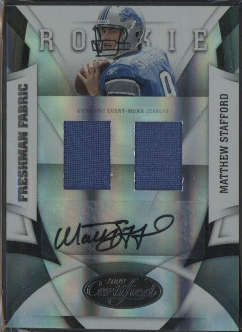 Matthew Stafford [Jersey Autograph] #221