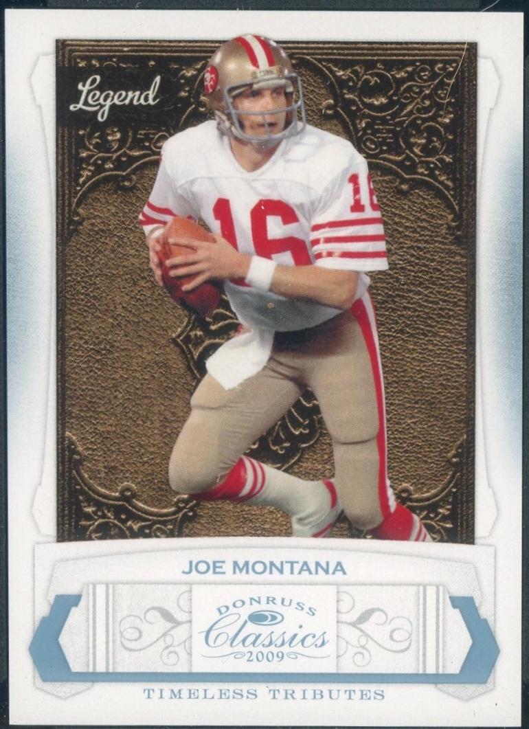 Joe Montana [Significant Signatures Platinum] #128