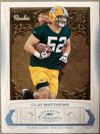 Clay Matthews [Timeless Tributes Platinum] #172
